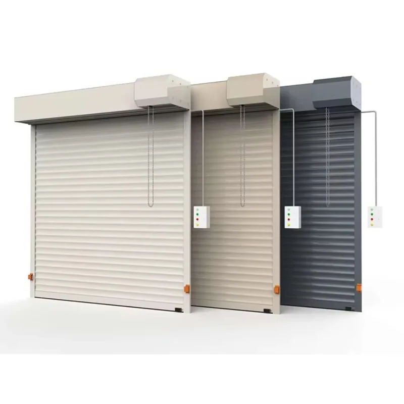 Warehouse automatic aluminum rolling shutter door remote control rolling shutter door garage door