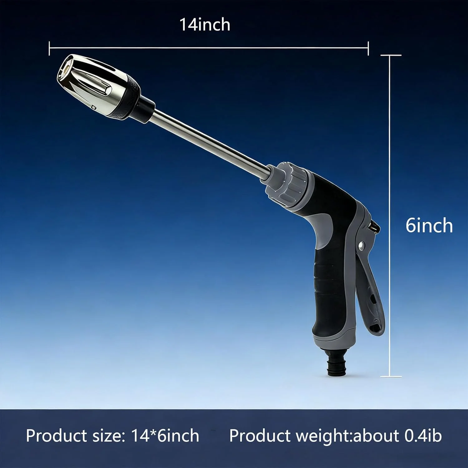 1Set High-Pressure Car Wash Foam Gun, Adjustable Spray Nozzle for Car Cleaning, Watering, Include Pressure Spray Bottle image 5