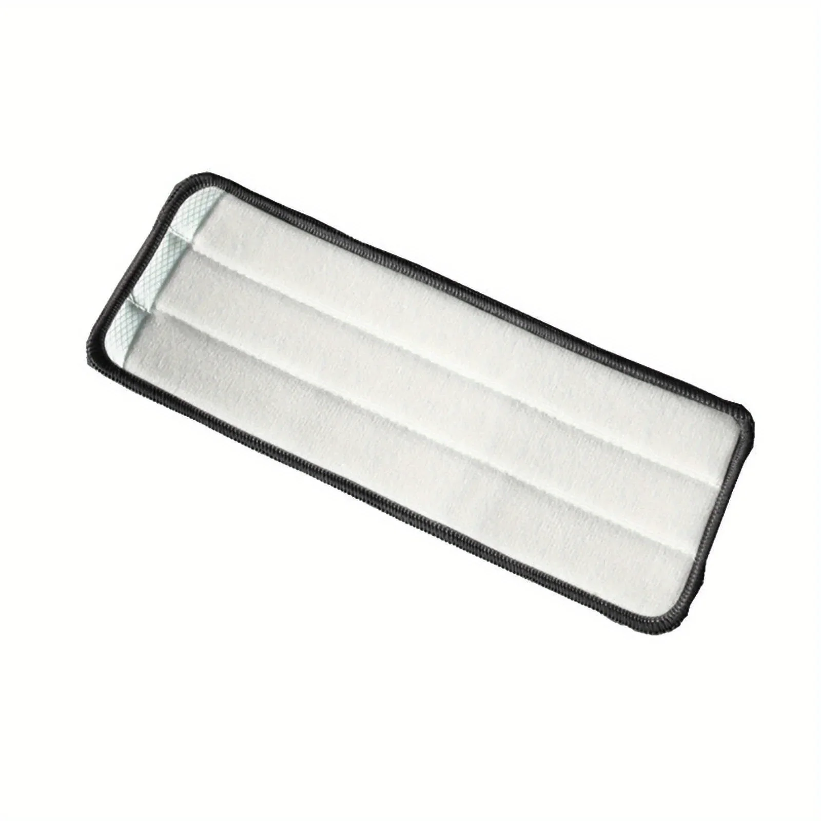 Mop pad replacement part, wipe-type mop, household mop head cleaning pad, grey color, dust removal function,