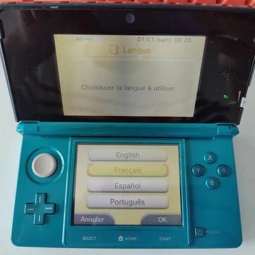 Consola de juegos original usada para consola Nintendo 3DS