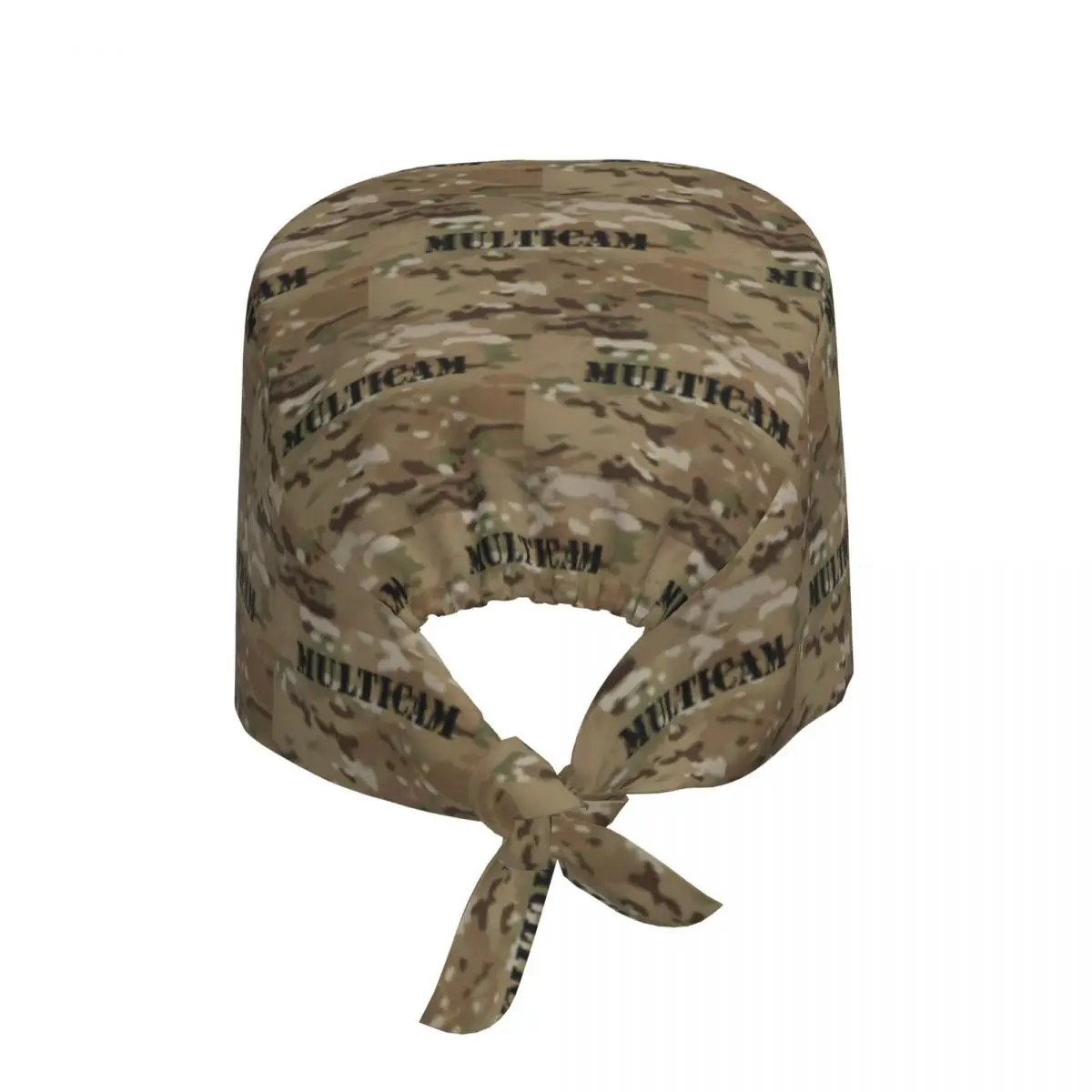 Multicam Military Trout Camo Scrub Hat Doctor Working Surgical Cap Men Women Adjustable Nursing Caps for Dentist