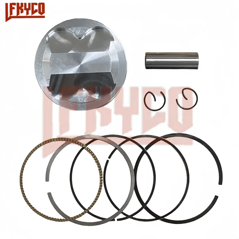 Scooter Engine Part 62mm +200 Big Bore for Honda WW150AM PCX150 SH150 ABS PCX160 ADV Stylo Vario 160CC Piston Rings Pin 14mm Kit