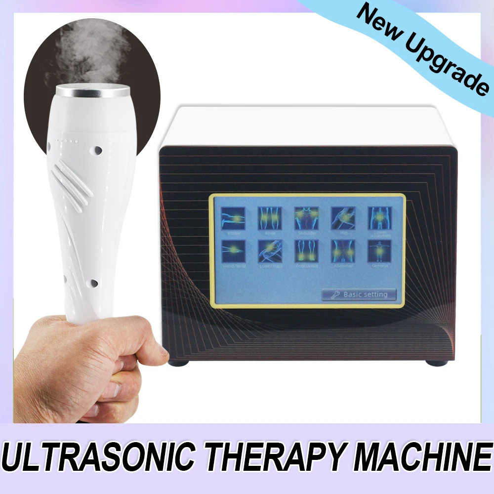 1mhz Ultrasonic Therapy Machine 20MJ Deep Body Massage Lower Back Pain Relief Muscle Relaxation Home Use Massager Physiotherapy