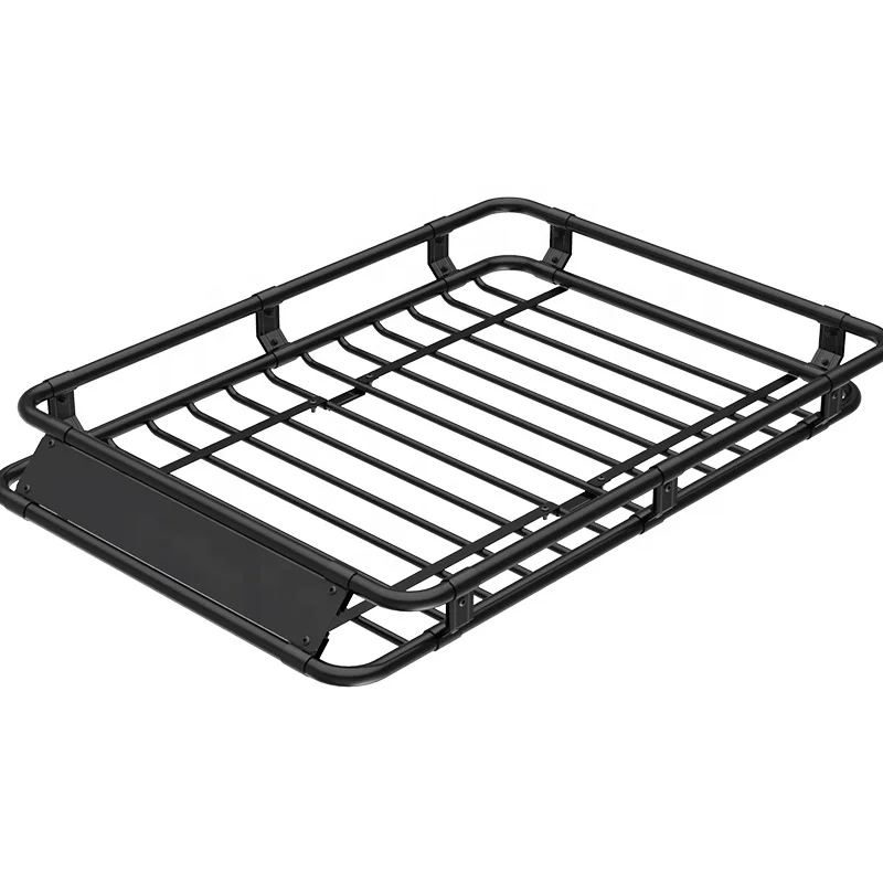 Universal Car Roof Basket Cargo Carrier High Quality Low Noise Roof Cargo Rack Steel Pipe Roof Rack