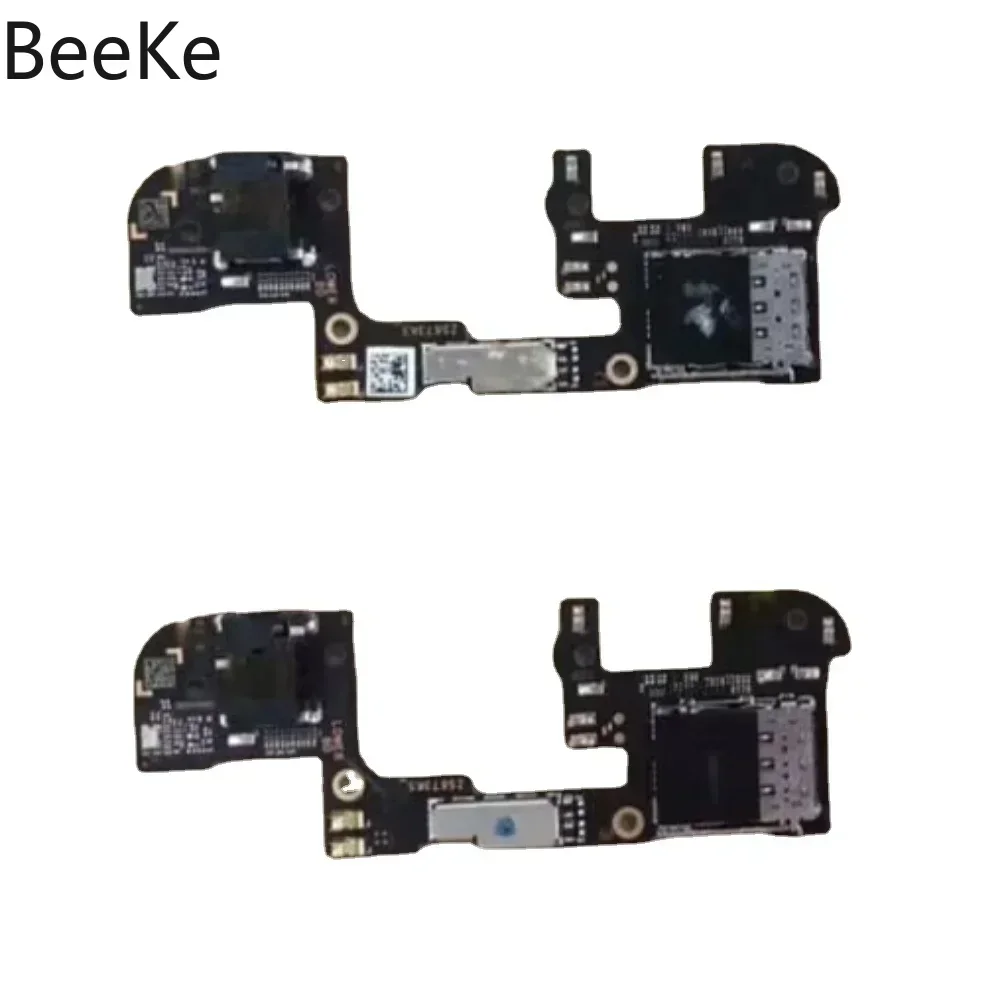 For ASUS ROG Phone 5 5S 6 6D 7 8 Pro SIM Card Reader Slot Tray Board Microphone Headphone Earphone Audio Dock Flex Cable Repair