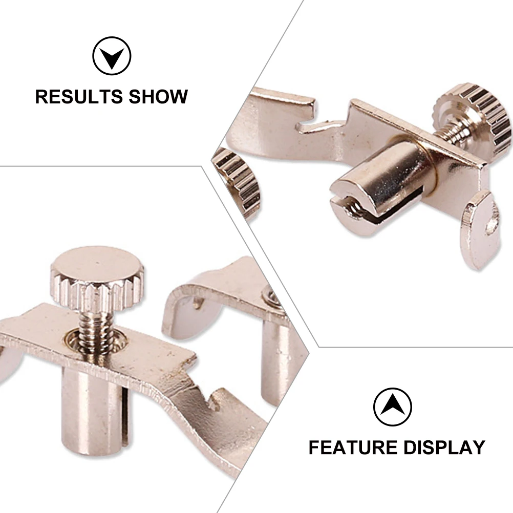

4 Pcs Erhu Tuner Fine for Strings Tuners Adjusters Professional Silver Musical Instruments