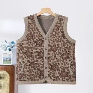 

Осенняя верхняя одежда, жилет, многослойный жилет Mommy Jaet для женщин среднего возраста и ли. Другой материал 00% модный и удобный.