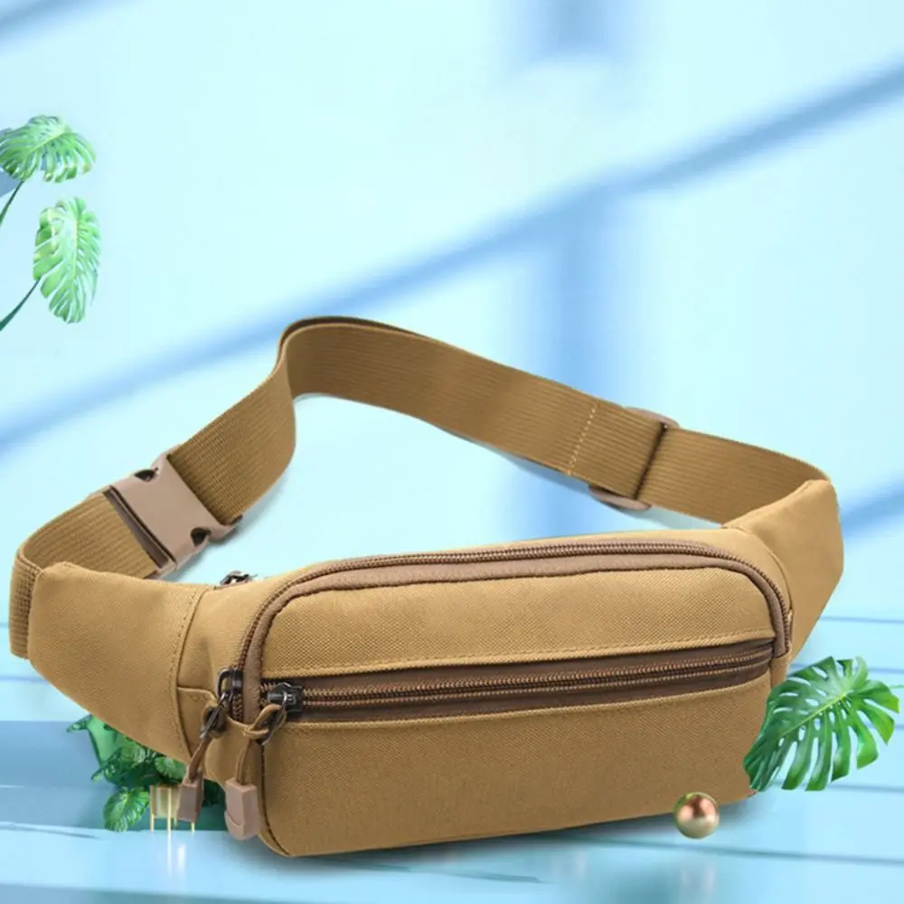 

Gym Bag Adjustable Sports Waist Bag Portable Large Capacity Men Chest Bag Lightweight Crossbody Bag Hiking