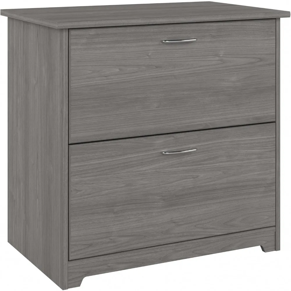 Bush WC31380-03 Cabot 2-Drawer Lateral File Cabinet, Letter/Legal, Modern Gray 31-Inch