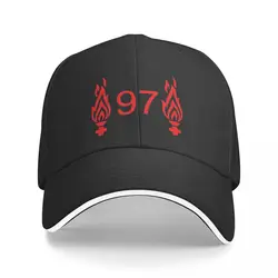 Liverpool 97 Hillsborough Flame Summer Baseball Caps For Mens Unisex Female Beach Sunscreen Hats Snapback Cap