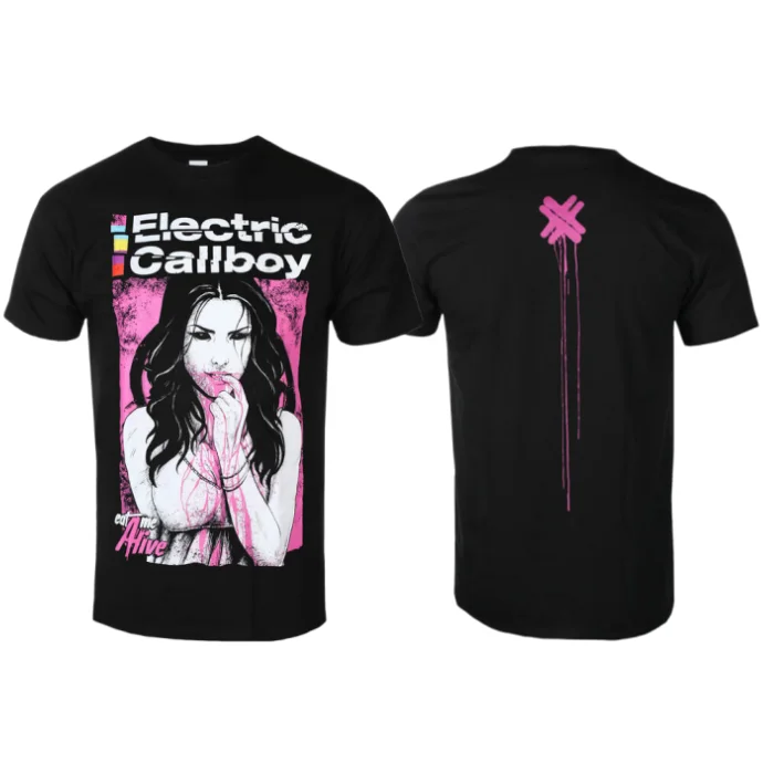2026 Electric Callboy - Moves Tech Smile Art Pattern Electronicore Band T-shirt Casual Trend Style Cotton T-shirt for Men Women