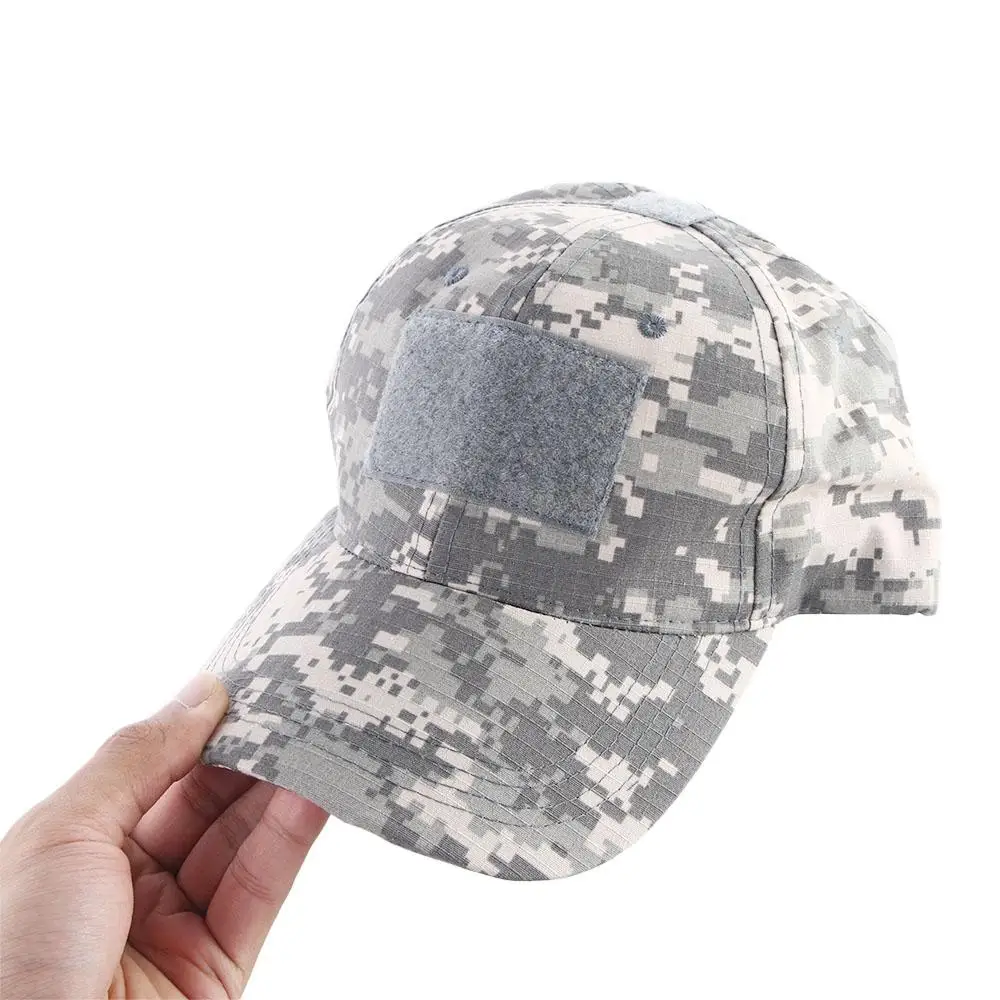 Outdoor Camouflage Hat Baseball Caps Simplicity Army Camo Cap Hats Sport Cycling Caps For Men Adult