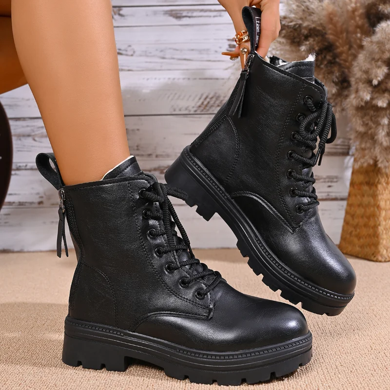 2026 Damesmode Motorlaarzen me - Oxford Lace Up Women recensie en prijs