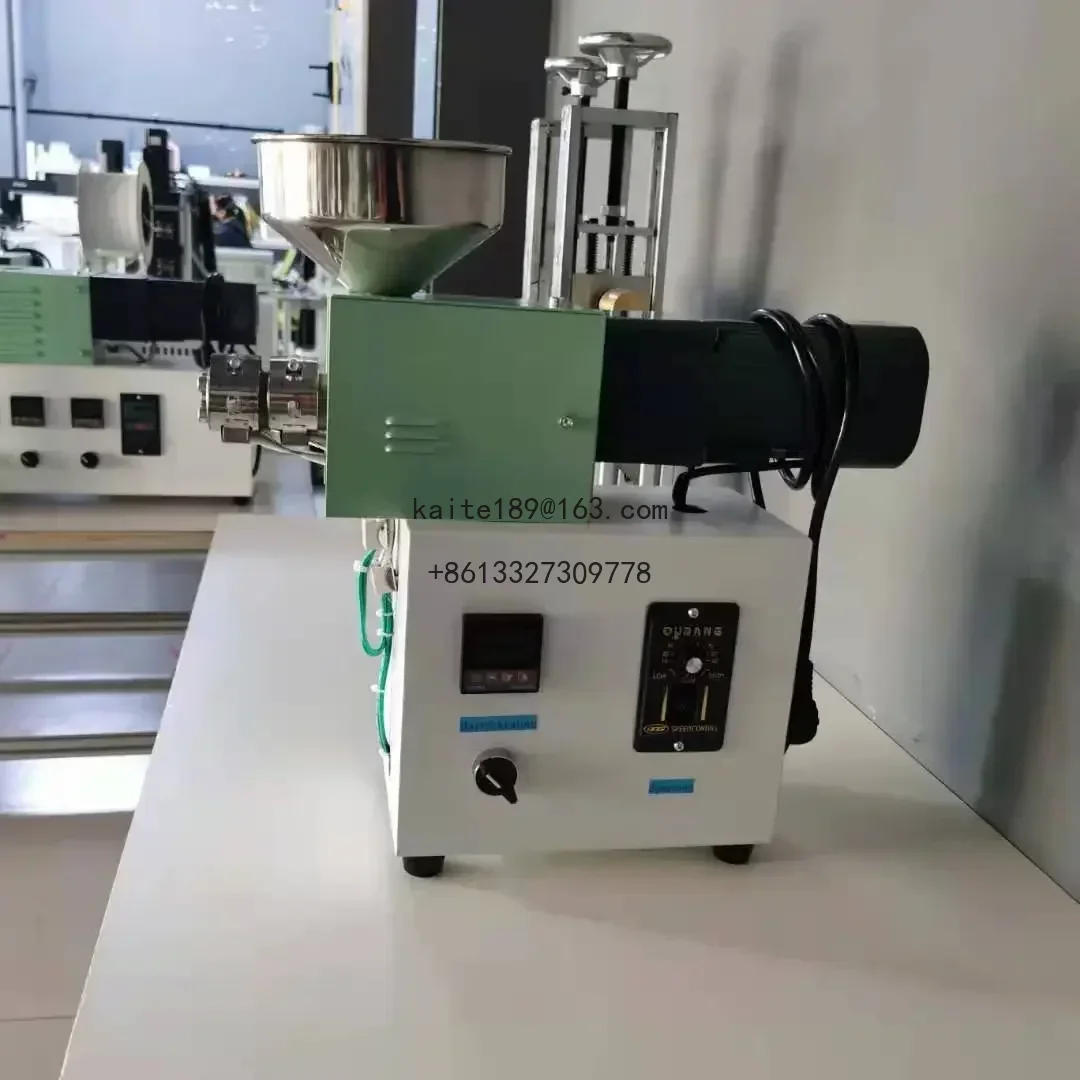 

Filament single screw extruder Recycling plastic machine Metal laboratory plastic machine