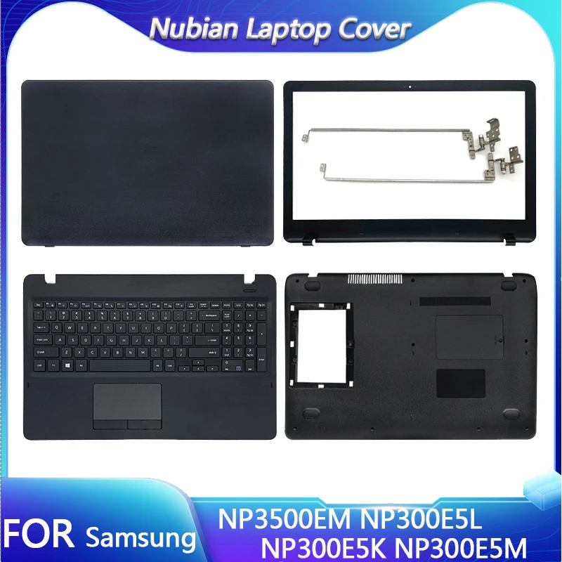 

New For Samsung NP300E5K NP300E5M NP3500EM NP300E5L Laptop LCD Back Cover/Front Bezel/Hinges Cover/Palmrest/Bottom Case Keyboard