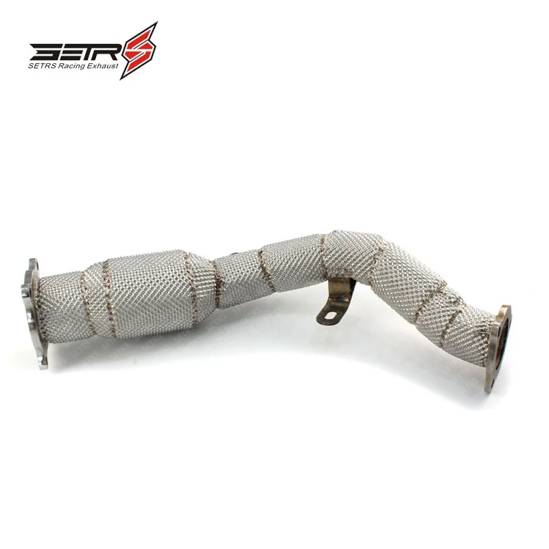 Head Section High flow Pipes Exhaust Pipes branch downpipe Exhaust Pipe with catalystfor Audi A4L Exhaust