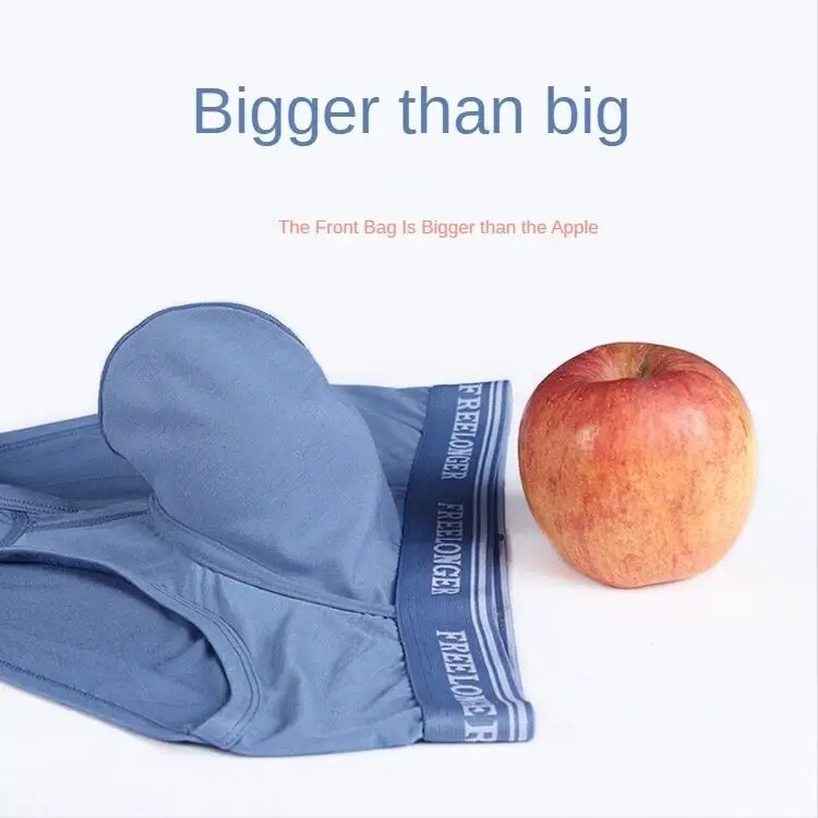 Super Big Penis Underwear Oversized Bag Men Panties U Shaped Lingerie Sexy Short Free Relax Pouch Fashion Male Letters Boxer