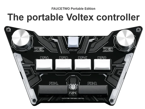 Imagen 1 del producto Controlador Pocket Voltex SDVX DJMAX, consola de juegos de música Arcade, Mini Joystick de sonido Voltex
