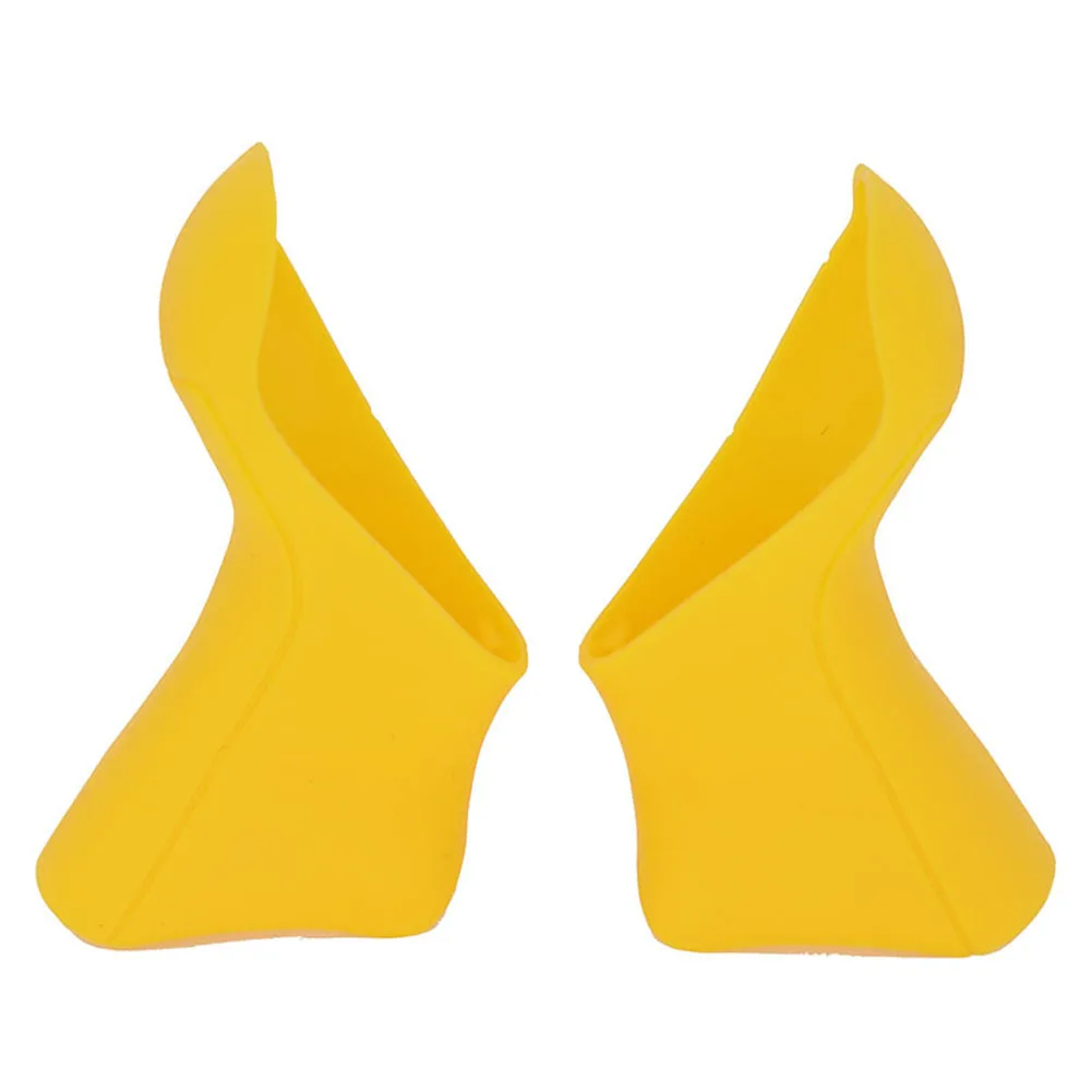 أغطية فرامل السيليكون أغطية رافعة الفرامل لركوب الدراجات في طقس مختلف كما هو موضح في الصورة، أغطية الدراجة سريعة التركيب جزء الدراجة