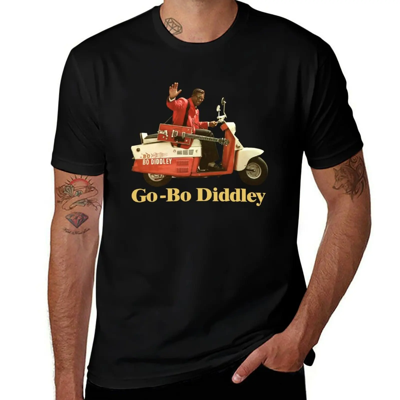 Bo Diddley Go Classic Guys Unisex Tee Bes For You T-Shirt Casual Light Summer Short Sleeve Top T-Shirt