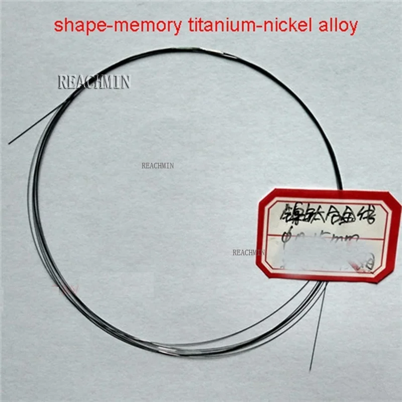 Nickel titanium nitinol chromel alloy NiTi Memory Hyperelastic wire filament 0.1mm 0.15mm 0.2mm  0.25mm 0.3mm 0.4mm 0.5mm 0.6mm