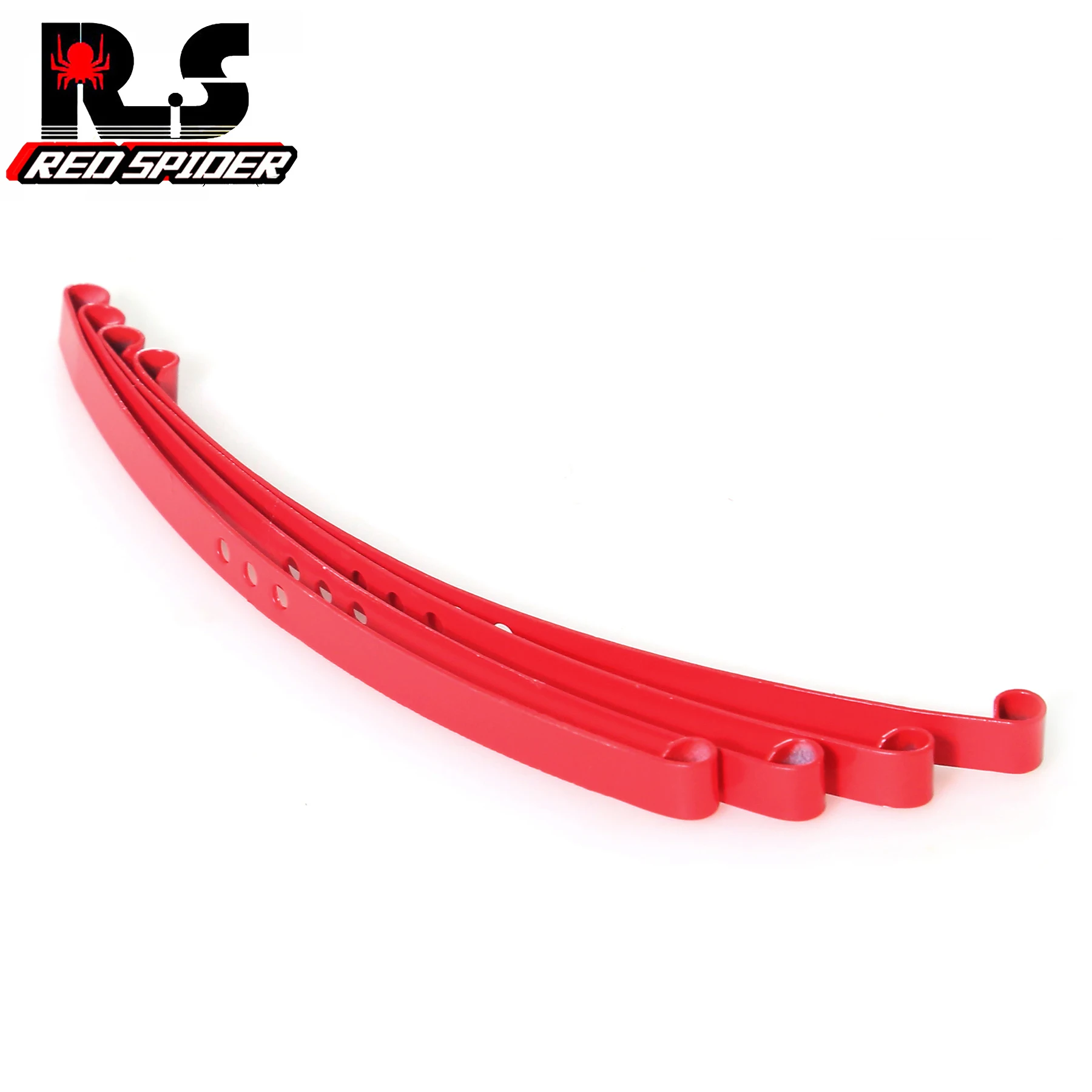 RED SPIDER Red Ultra Soft Spring Steel Plate (Z-S0570) Używany do modelu symulacyjnego 1/10 RC4WD TF2 symulacja pojazdu terenowego W182