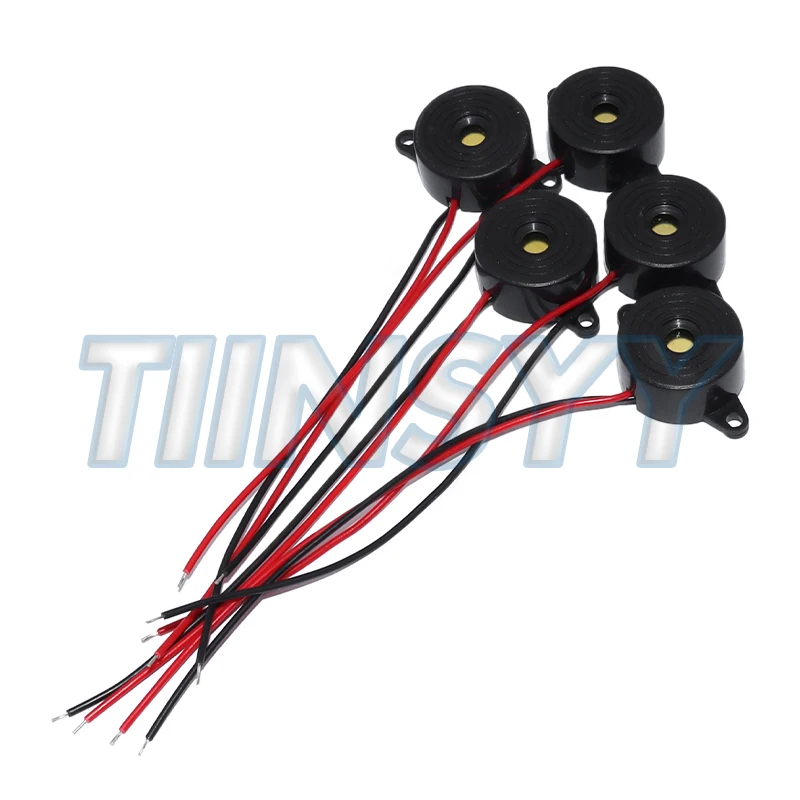 SFM-20B DC 3-24V High Decibel Buzzer Continuous Sound Buzzer 2312 Active Piezo Buzzers, for Arduino Car