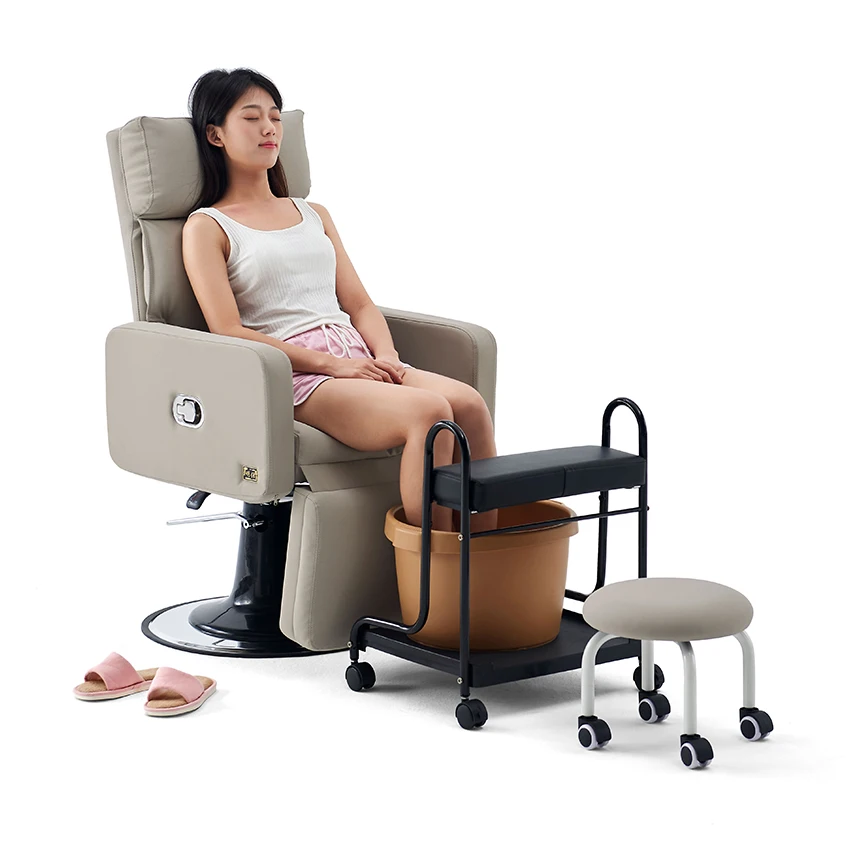 Modern Luxury Beauty Nail Salon Furniture Pipeless Whirlpool Foot Spa Massage Manicure Pedicure Chair