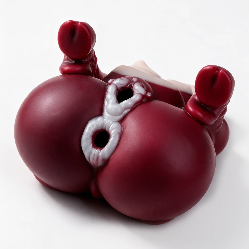 YOCY Fantasy Animal Butt Masturbator for Men Penis Stimulate Platinum Silicone Male Stroker Realistic Tight Sleeve Adult Sex Toy