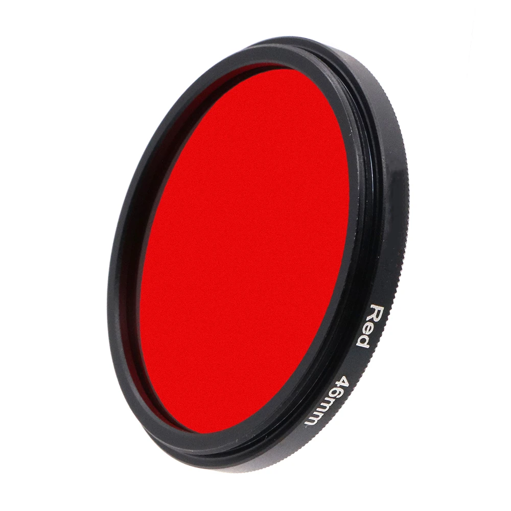 Filter Color Filtors Full Red Yellow Green Blue Purple Orange 46MM For Canon Nikon Sony DSLR Camera Lens Accessory