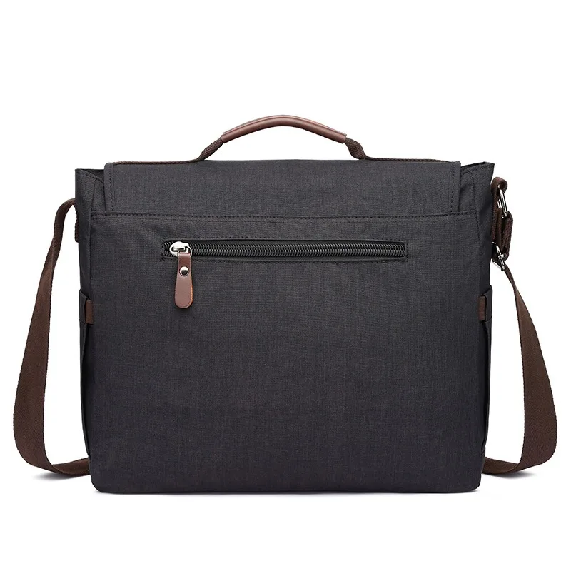 Nesitu Nero Verde Grigio Blu Marrone Cachi A4 14 15.6 pollici Laptop Executive Uomo Valigetta Borsa a tracolla Borsa a tracolla M1055