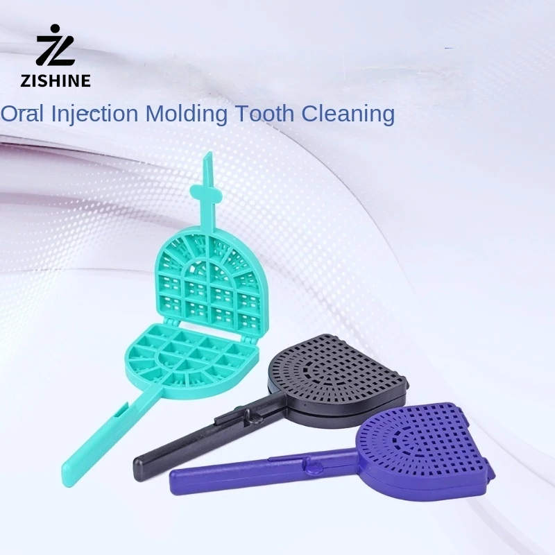 

3PC Dental Plastic Teeth Cleaning Pad for Denture Cleaning Rubber Teeth Cleaning Plate for Removable Dentures