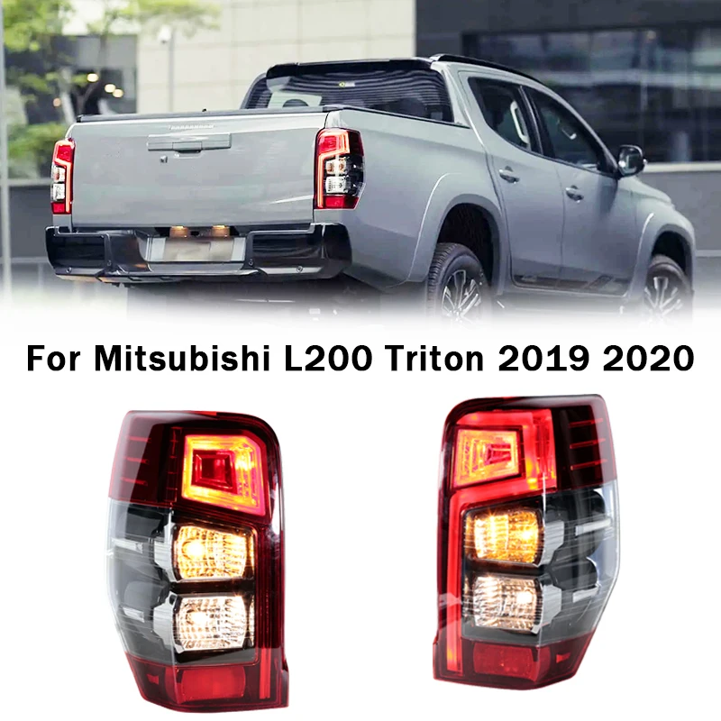 

Задний фонарь для Mitsubishi L200 Triton 2019 2020, стоп-сигнал, указатель поворота, фонарь заднего хода 8330B213 8330B214, левый и правый