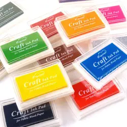 Vintage Multi-color Craft Ink Pad for Planners DIY Diary Greeting Card Scrapbooking Ink pad Finger Painting Accessories