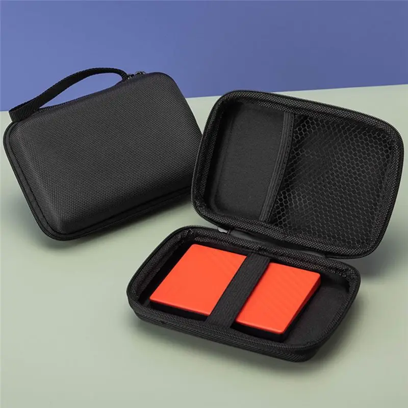 AB25-Hard EVA Case For MIYOO MINI PLUS/R36S/R35S/RGB20S/XU10 For ANBERNIC RG35XX/RG35XX PLUS Protable Storage Bag