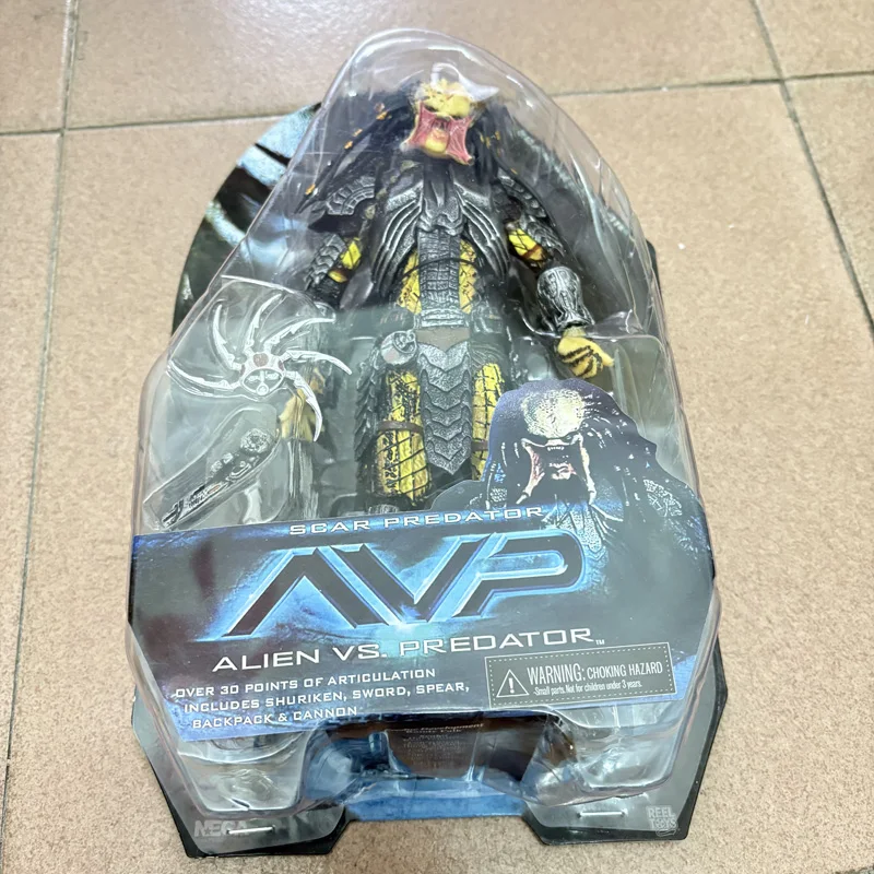 NECA шрам в маске AVP Celtic Chopper Scar Фигурка Alien Predator Series Serpent Hunter Youngblood Covenant Elder Predator