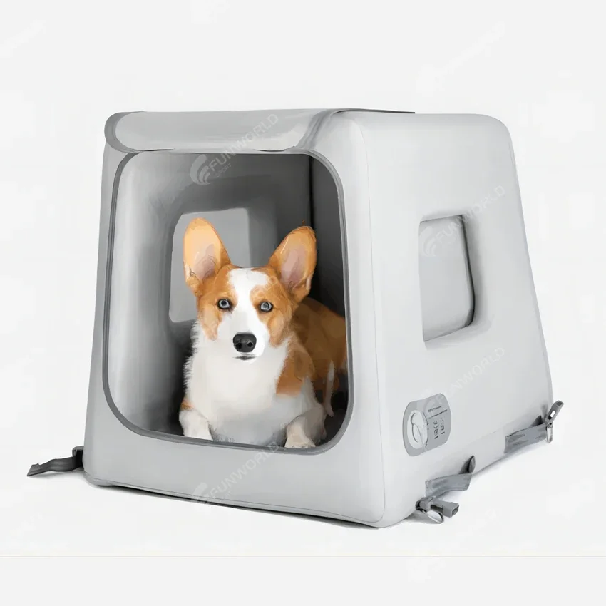 High Quality Multiple Sizes Inflatable Pet House Large Strong Dog Crate Outdoor Dog Kennel