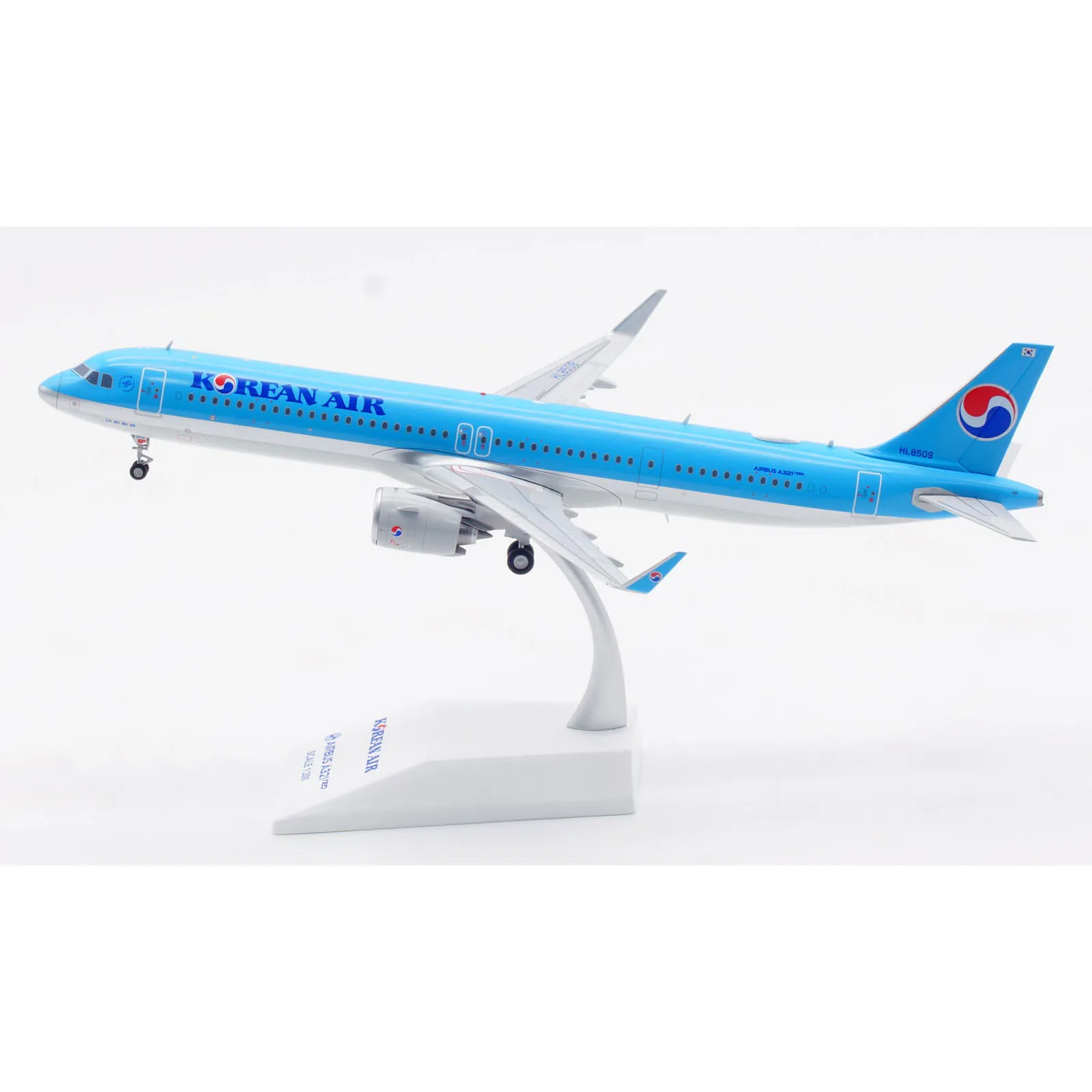 

XX20308 Alloy Collectible Plane Gift JC Wings 1:200 Korean Air "SkyTeam" Airbus A321NEO Diecast Aircraft Jet Model HL8509