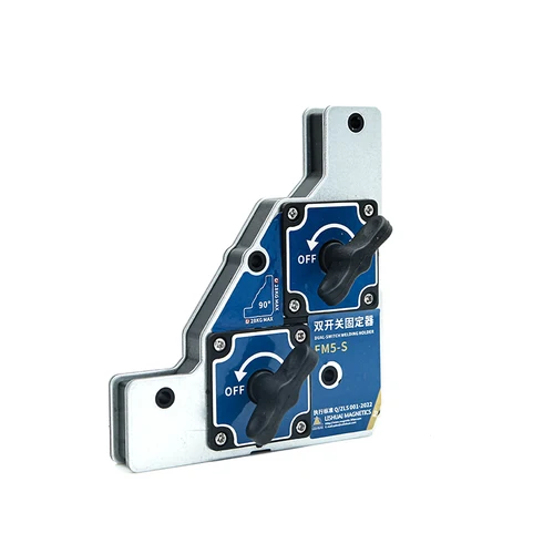 Imagen 2 del producto Soporte magnético de doble interruptor Lishuai/imán de soldadura de encendido y apagado para sujeción y fabricación
