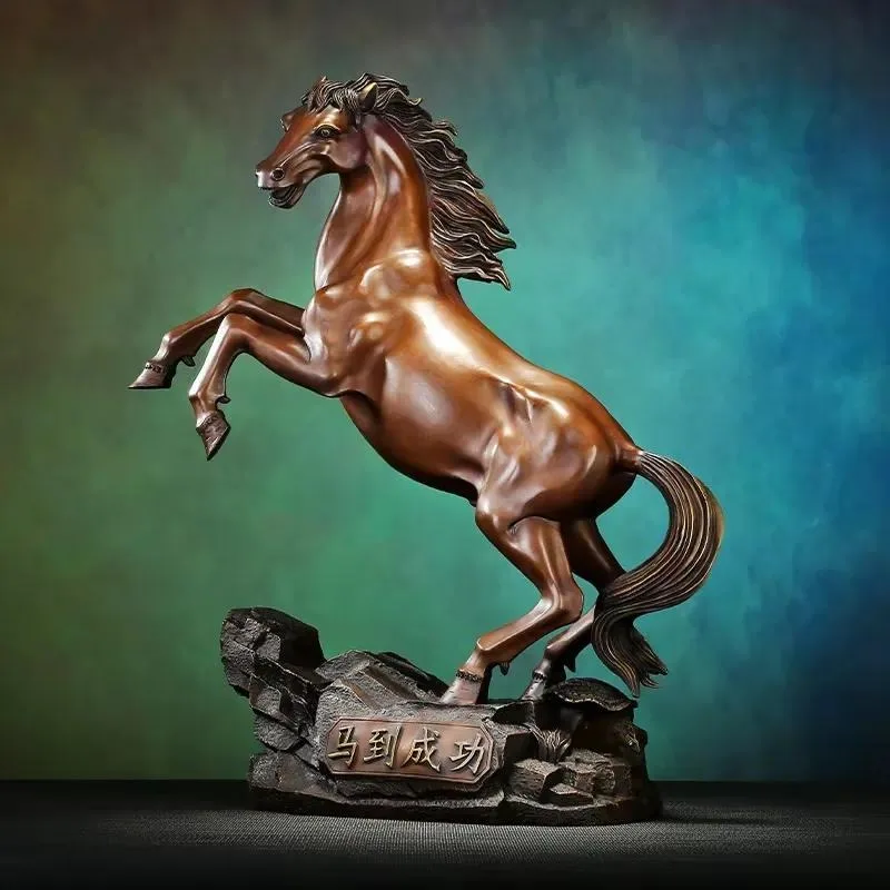 for Traditional Chinese copper vault statue ornament metal craft decoration interior space grand opening ceremony