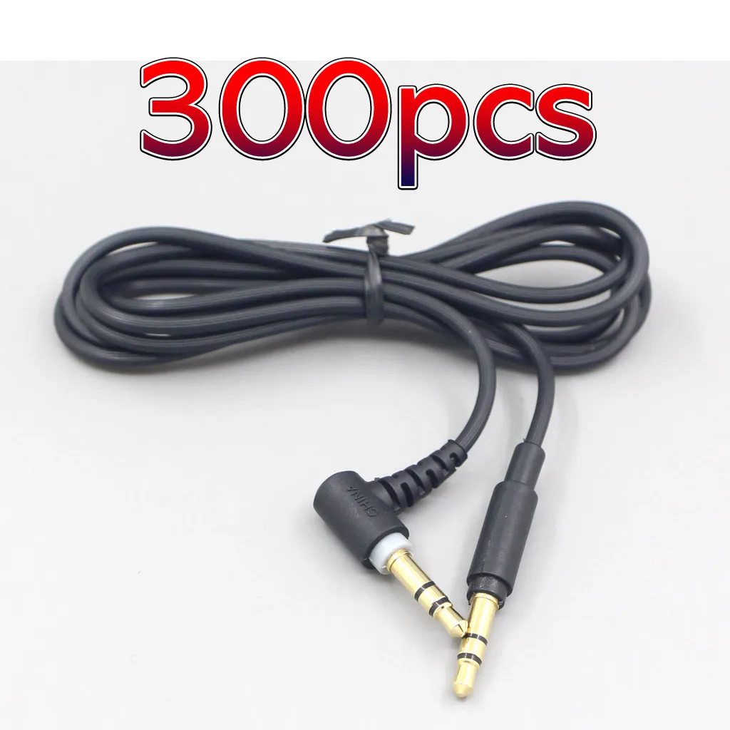 LN007488 300pcs 3.5mm Earphone Cable For Sony MDR-10R MDR-1A XB950 1ADAC Z1000 MSR7 AUX