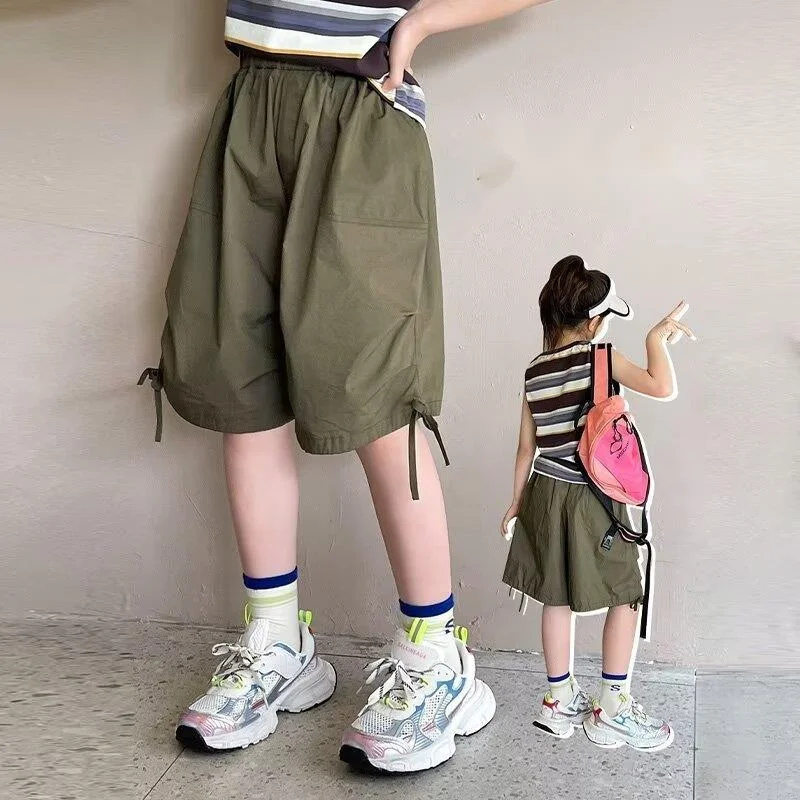 

Boys' Pants, Children's Overalls Shorts Summer Outer Wear Thin Baby Casual Pants Little Boy Handsome Pants