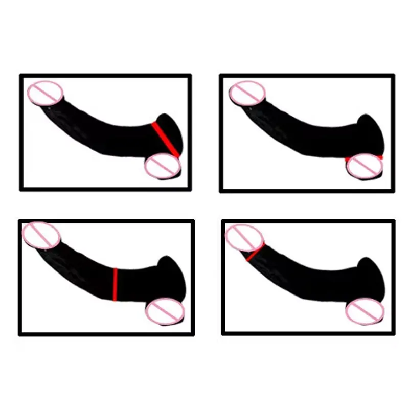 3 Pcs/Set Cock Penis Ring Bead Penis Ring Male Delay Ejaculation Lasting Silicone Erection Ring Sex Toys for Men Adults
