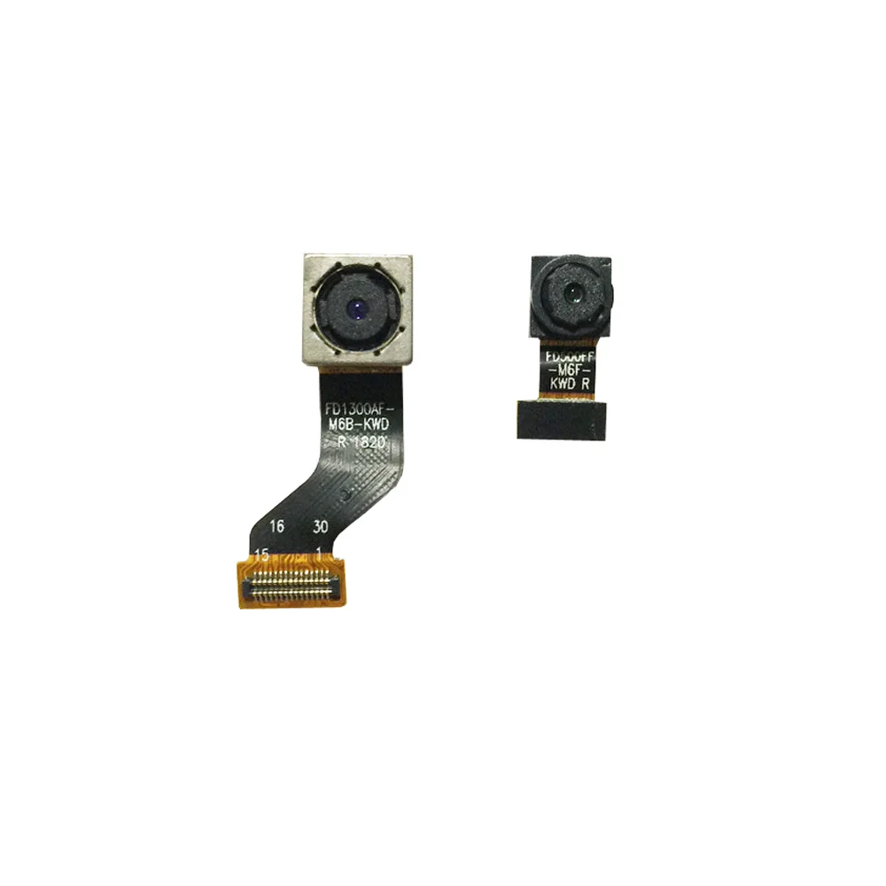 For Doogee S55 USB Charge Board/Main Board Flex Cable/Front Rear Camera/Card Slot/Metal Frame Side Original Used phone parts