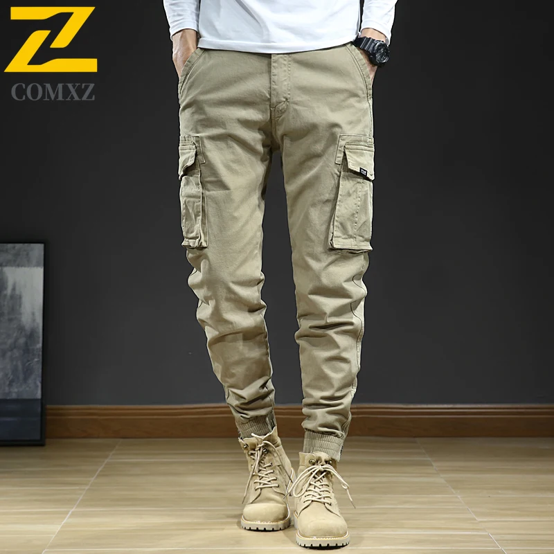 السراويل البضائع الكلاسيكية 2025 الرجال الخريف الحد الأدنى دائم استرخاء صالح السراويل العصرية تنوعا الشارع نمط موضة Sweatpants