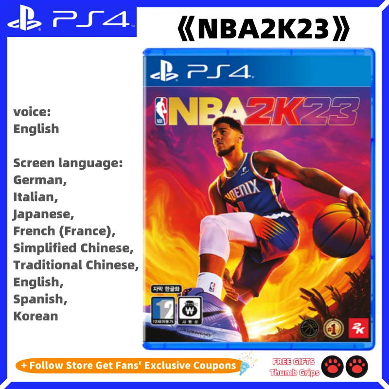 Sony Playstatio4 PS4 Genuine New Game CD NBA 2K23 Playstation4 Game Card SONY Ps4 Games NBA 2K23