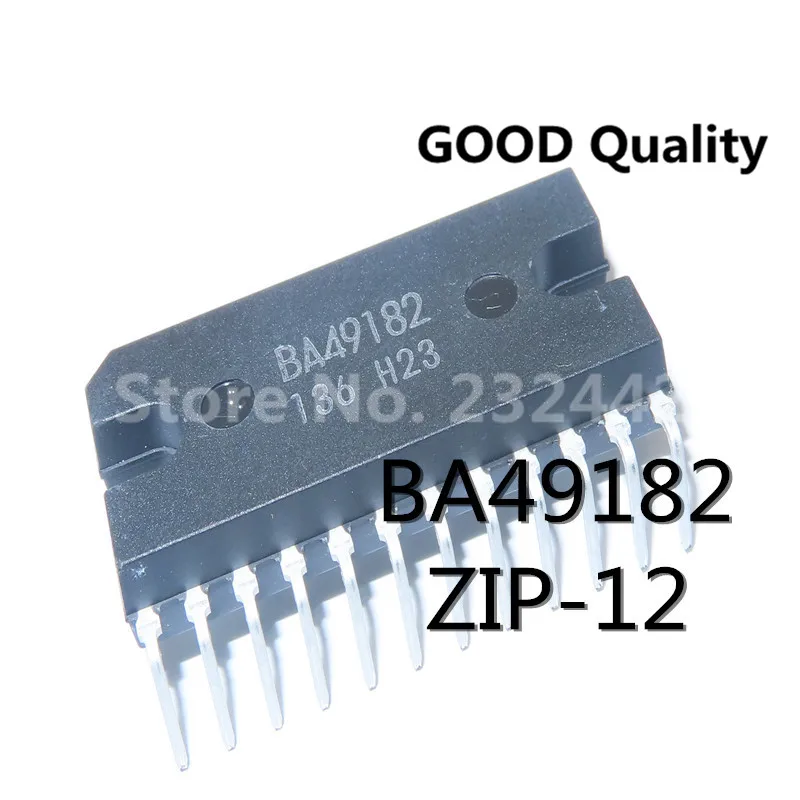 1PCS  BA49182  ZIP12   Audio amplifier chip  In Stock