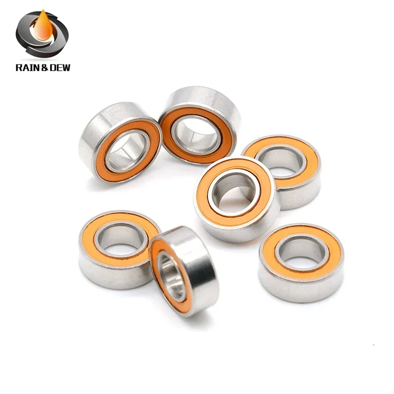 

1PC 7X13X4mm, 1PC 7X11X3mm, 1PC 7x14x5mm,1PC 5X8X2.5mm ABEC7 2OS CB SUS Hybrid Reel Bearings For Stradic C3000