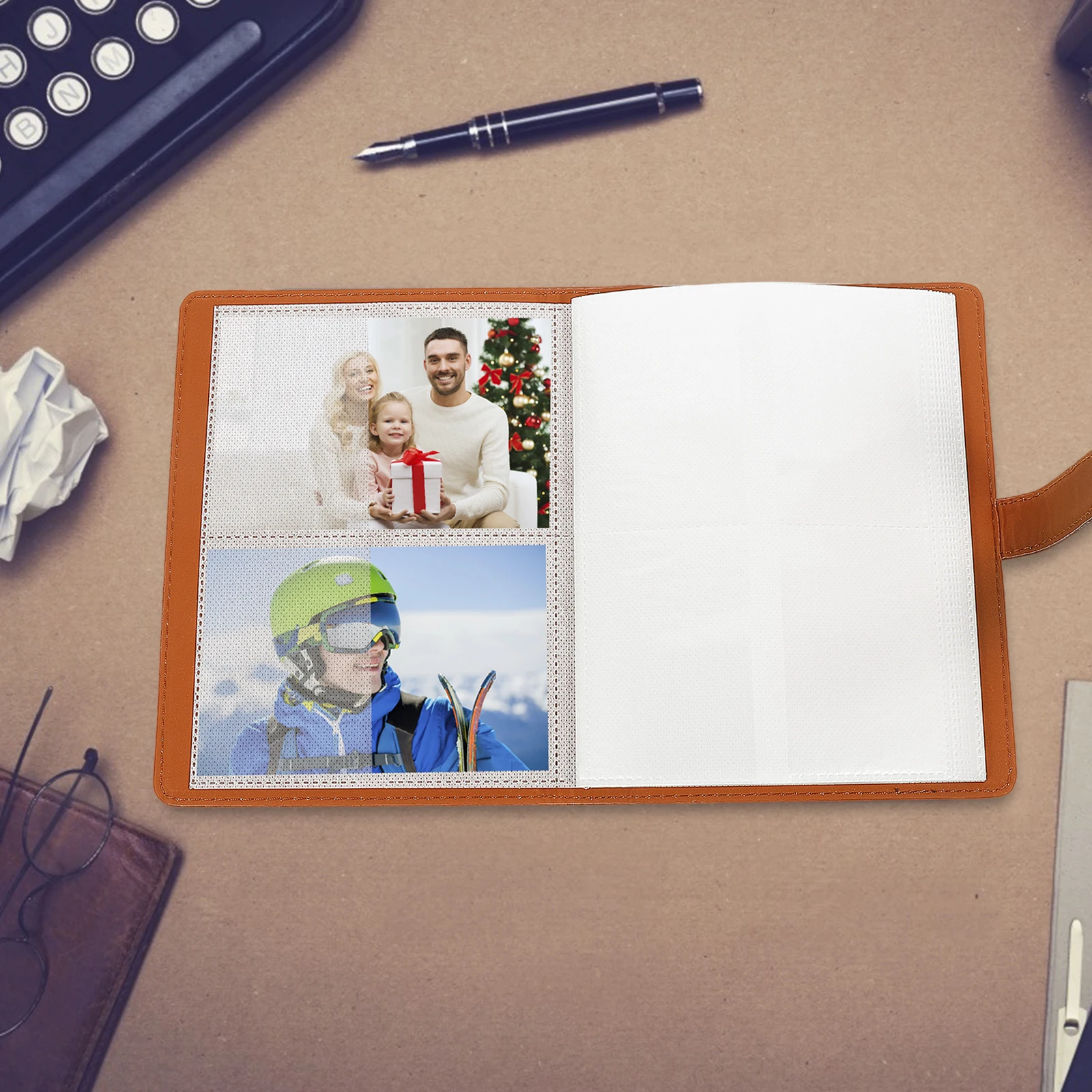 

Photo Album Instant Camera Collection Storage Portable Non woven Fabric Mini Book Keepsake Memory ganizer Protects Photos
