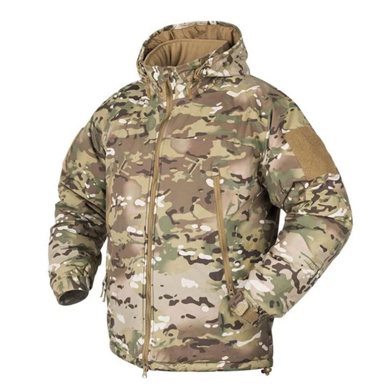 Level 7 Winter Down Jacket Military Tactical Jackets Mens Thicken Warm Waterproof Windbreakers Hunting Hiking Parkas Army Coats